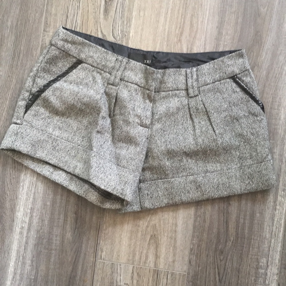 Tweed shorts